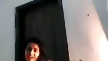 Shy Pakistani nude video call