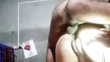 Village wife anal fucking by husband at home