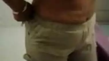 Desi rich boy asking huge boobs servent to wear his mammas dress