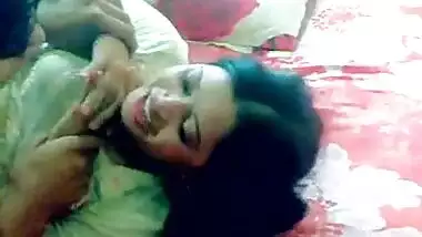 Shy Indian wife foreplay on her Honeymoon