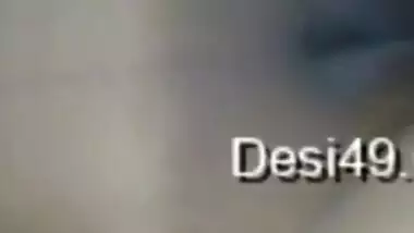 Sexy college girl showing her boobs and pussy