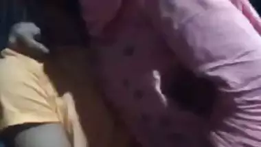 Village wife quick romance boob press by husband