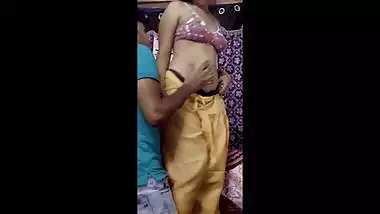 Cute Teen seduced and boobs sucked